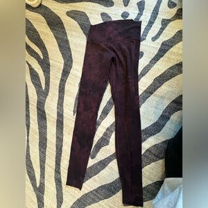 Lululemon Align 28’ Tie Dye Legging